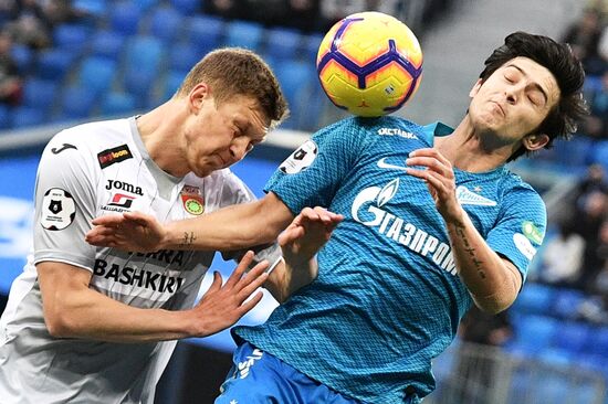 Футбол. РПЛ. Матч "Зенит" - "Уфа"