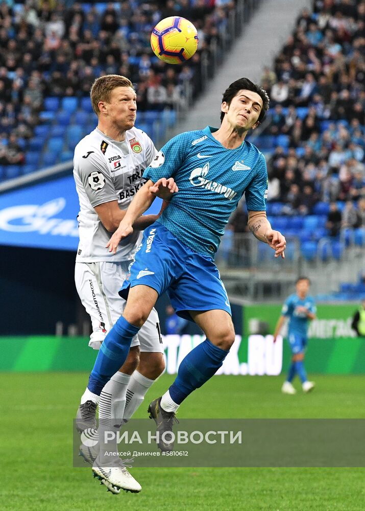 Футбол. РПЛ. Матч "Зенит" - "Уфа"