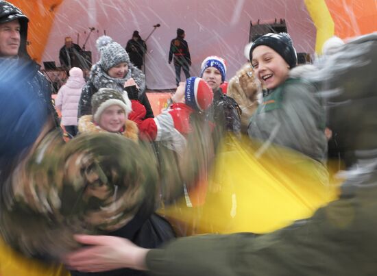 Празднование Масленицы