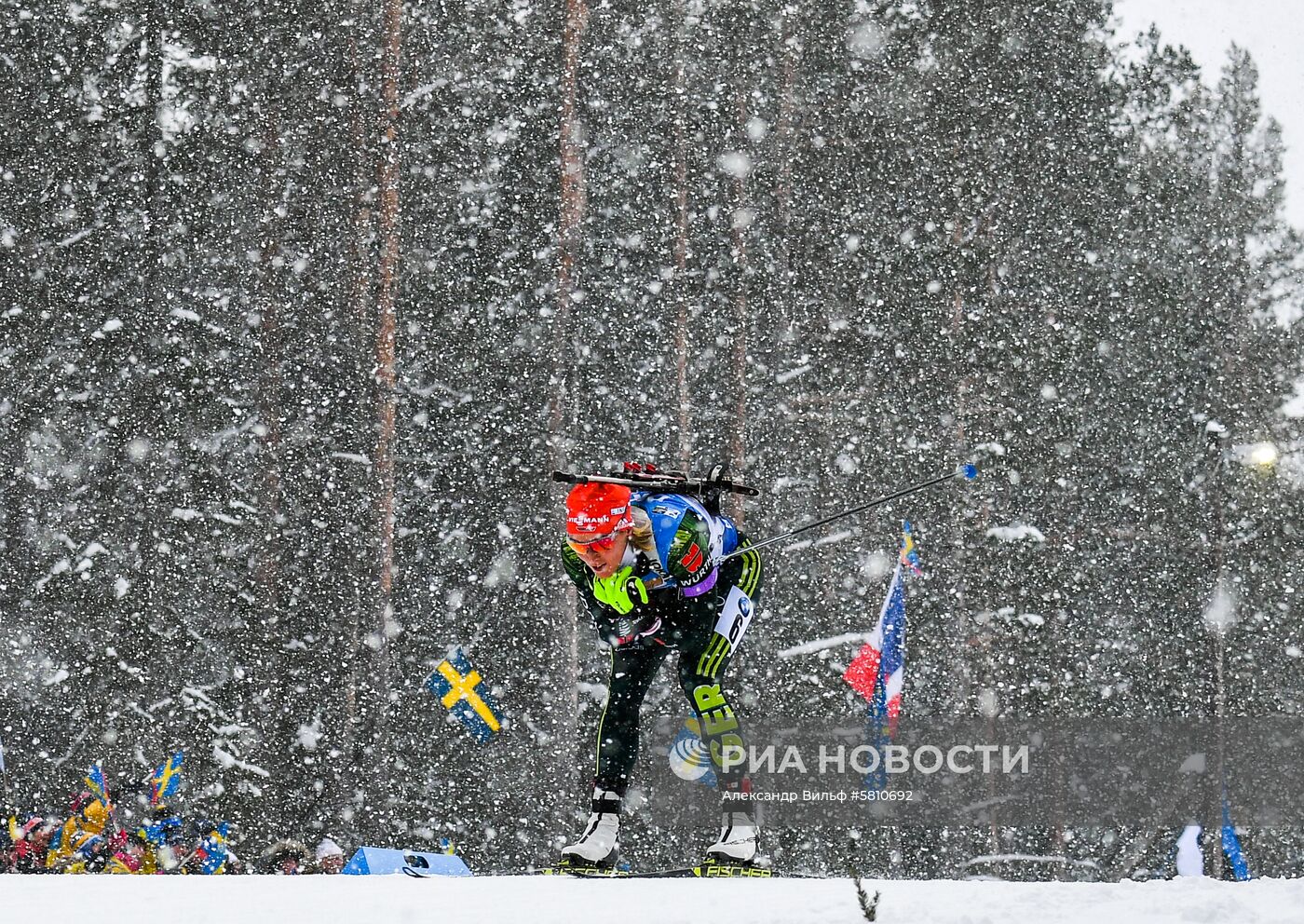 Биатлон. Чемпионат мира. Женщины. Гонка преследования