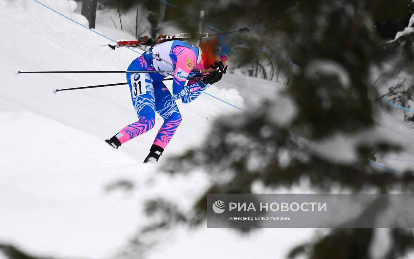 Биатлон. Чемпионат мира. Женщины. Гонка преследования