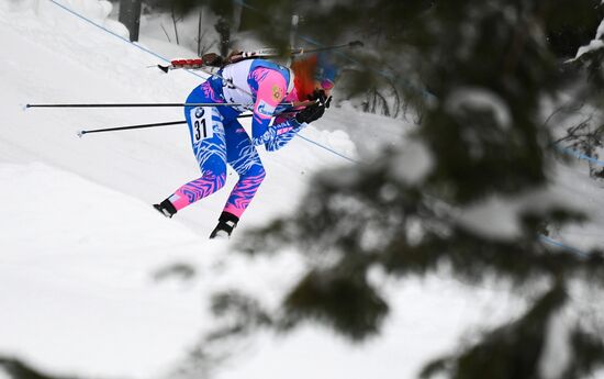 Биатлон. Чемпионат мира. Женщины. Гонка преследования