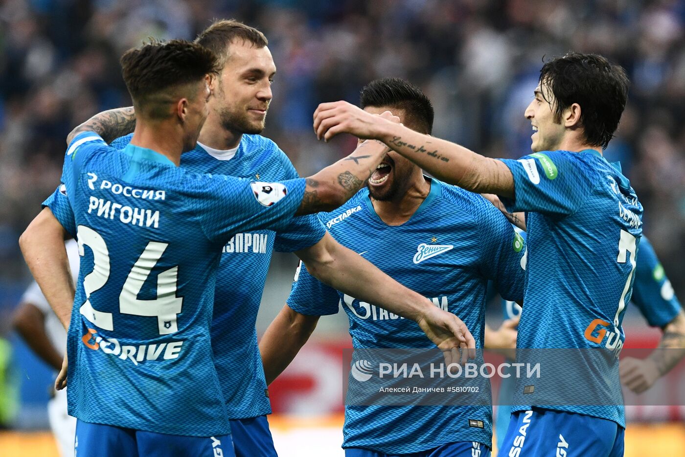 Футбол. РПЛ. Матч "Зенит" - "Уфа"