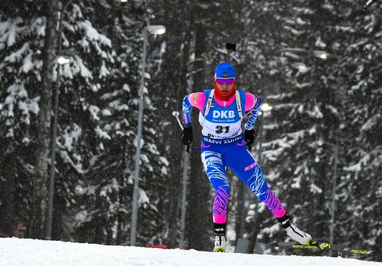 Биатлон. Чемпионат мира. Женщины. Гонка преследования