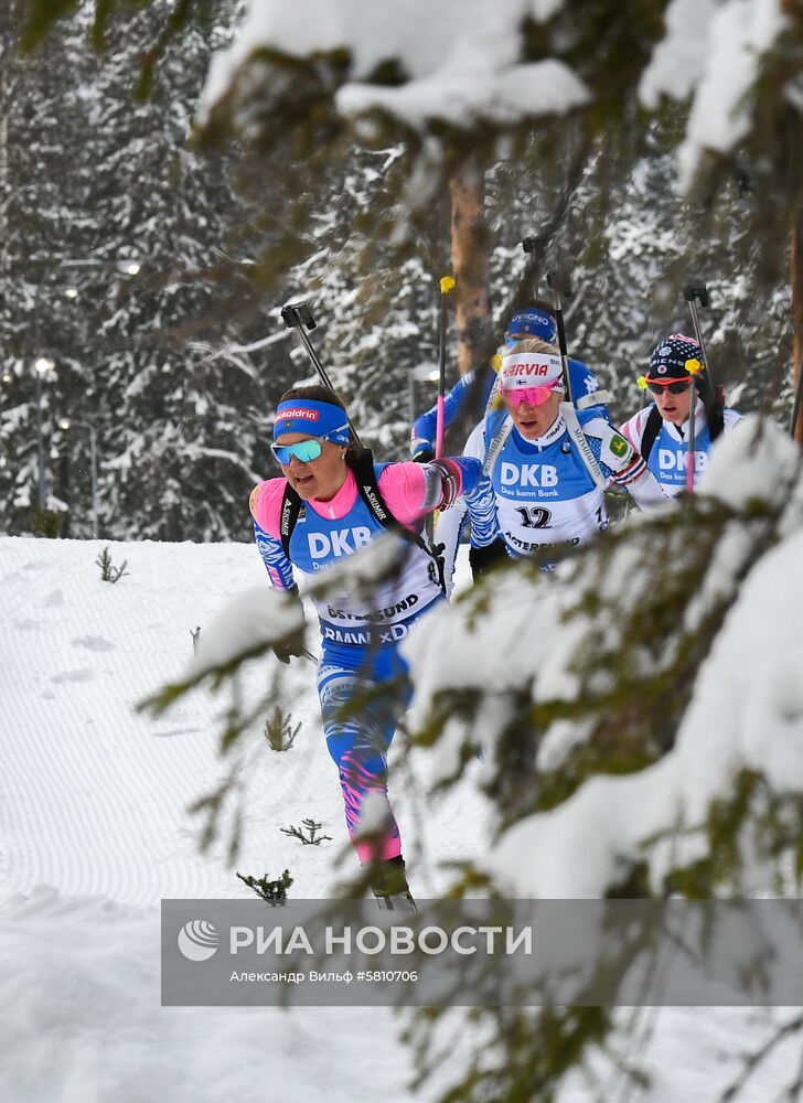 Биатлон. Чемпионат мира. Женщины. Гонка преследования