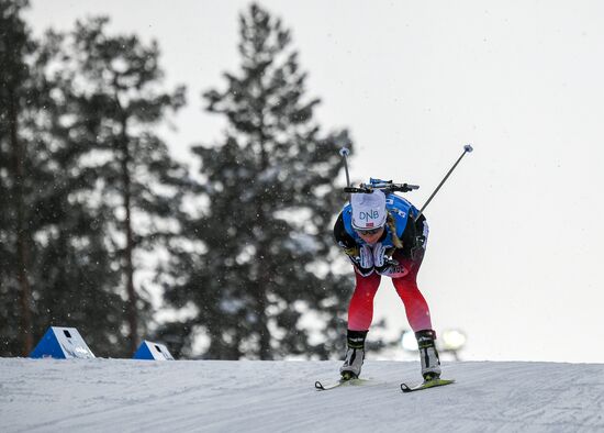 Биатлон. Чемпионат мира. Женщины. Гонка преследования