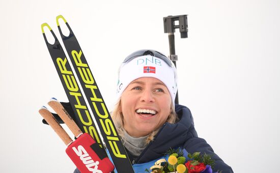 Биатлон. Чемпионат мира. Женщины. Гонка преследования