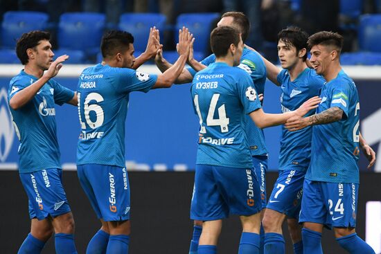 Футбол. РПЛ. Матч "Зенит" - "Уфа"