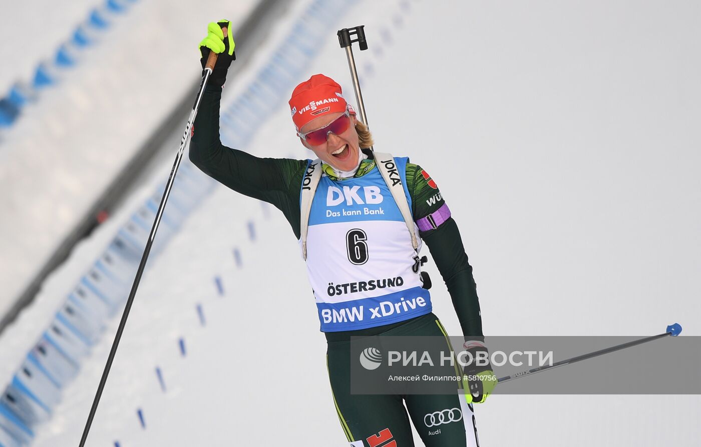 Биатлон. Чемпионат мира. Женщины. Гонка преследования