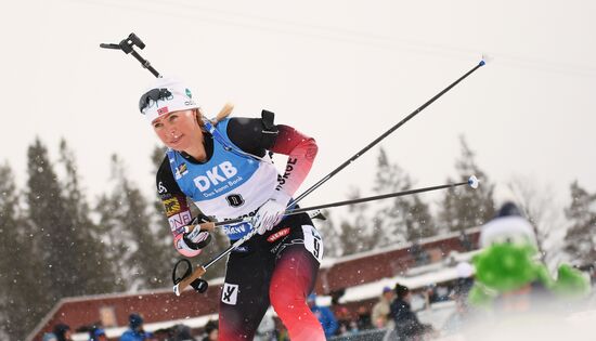 Биатлон. Чемпионат мира. Женщины. Гонка преследования