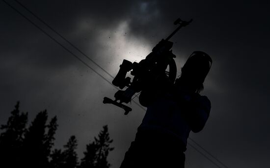 Биатлон. Чемпионат мира. Женщины. Гонка преследования