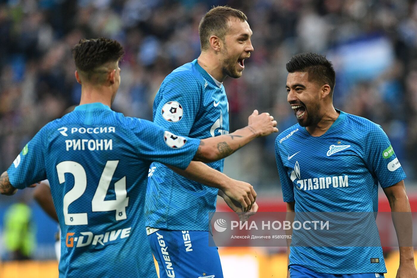 Футбол. РПЛ. Матч "Зенит" - "Уфа"