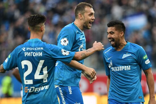 Футбол. РПЛ. Матч "Зенит" - "Уфа"