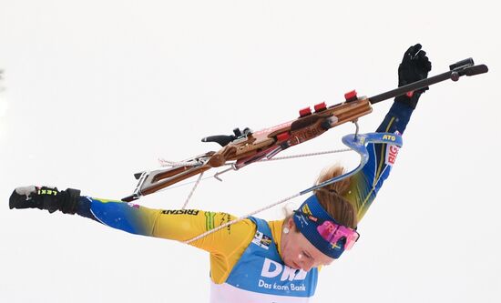 Биатлон. Чемпионат мира. Женщины. Гонка преследования