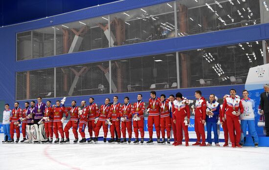 Универсиада-2019. Хоккей с мячом. Мужчины. Финал