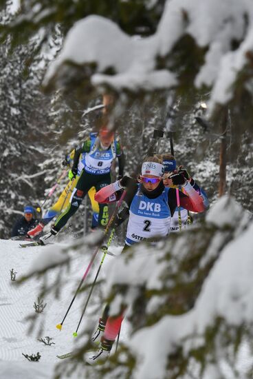 Биатлон. Чемпионат мира. Женщины. Гонка преследования