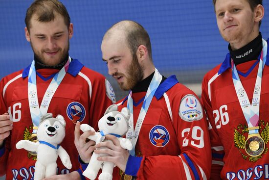 Универсиада-2019. Хоккей с мячом. Мужчины. Финал