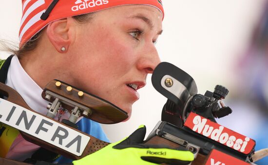 Биатлон. Чемпионат мира. Женщины. Гонка преследования