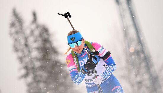 Биатлон. Чемпионат мира. Женщины. Гонка преследования