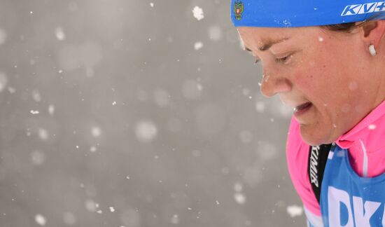 Биатлон. Чемпионат мира. Женщины. Гонка преследования