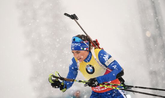 Биатлон. Чемпионат мира. Женщины. Гонка преследования