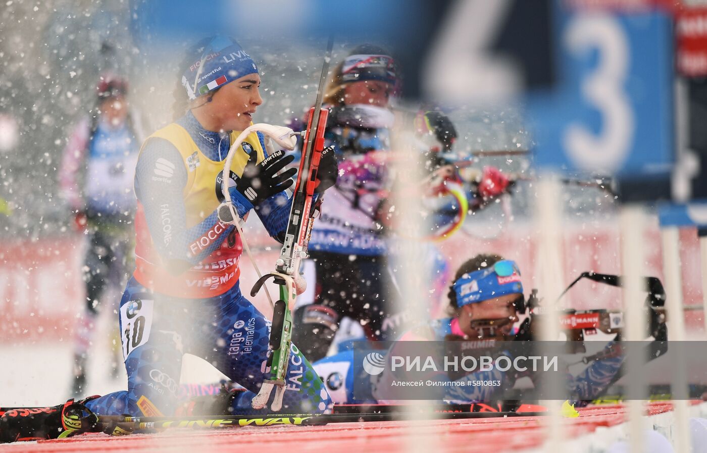 Биатлон. Чемпионат мира. Женщины. Гонка преследования