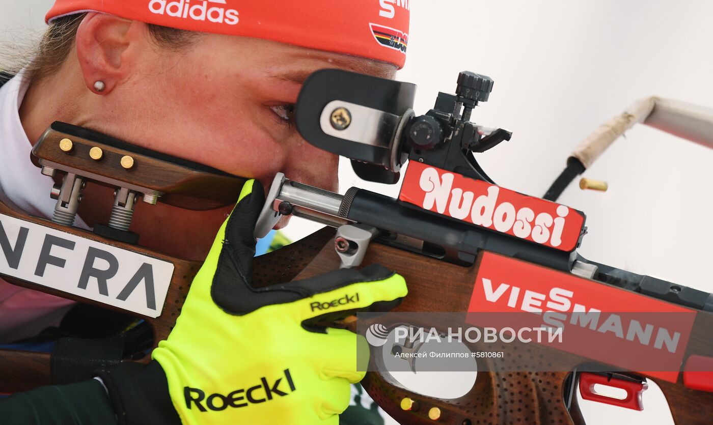 Биатлон. Чемпионат мира. Женщины. Гонка преследования