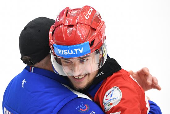 Универсиада-2019. Хоккей с мячом. Мужчины. Финал