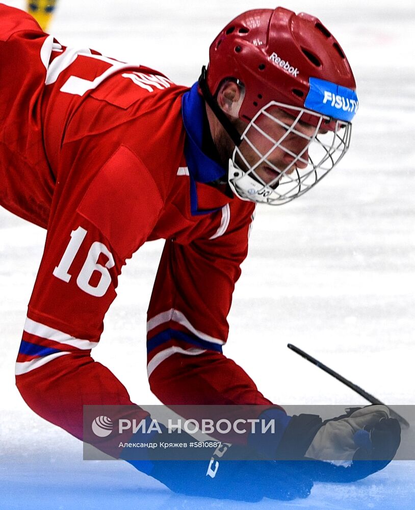 Универсиада-2019. Хоккей с мячом. Мужчины. Финал