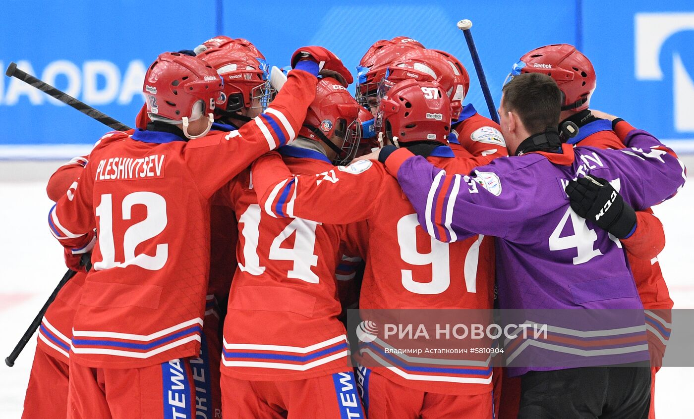 Универсиада-2019. Хоккей с мячом. Мужчины. Финал