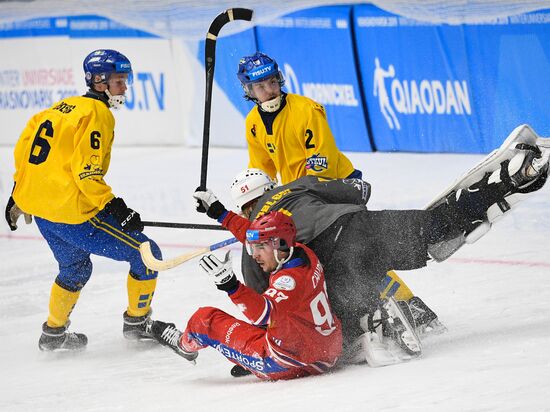 Универсиада-2019. Хоккей с мячом. Мужчины. Финал