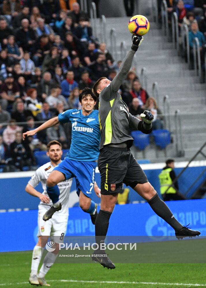 Футбол. РПЛ. Матч "Зенит" - "Уфа"