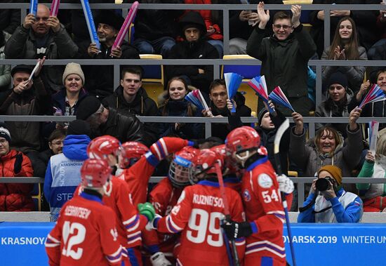 Универсиада-2019. Хоккей с мячом. Мужчины. Финал