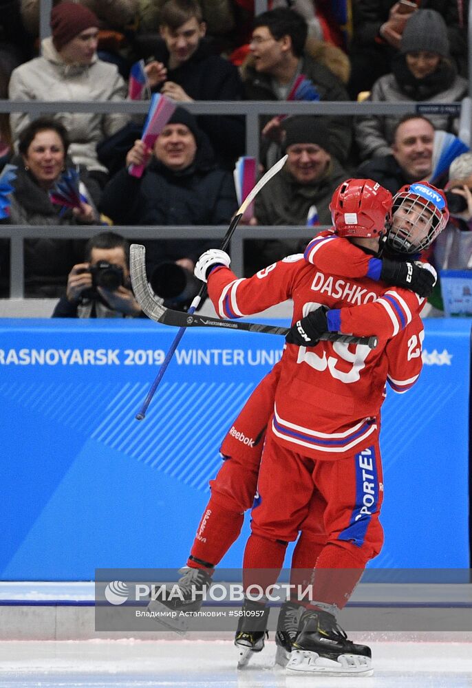 Универсиада-2019. Хоккей с мячом. Мужчины. Финал