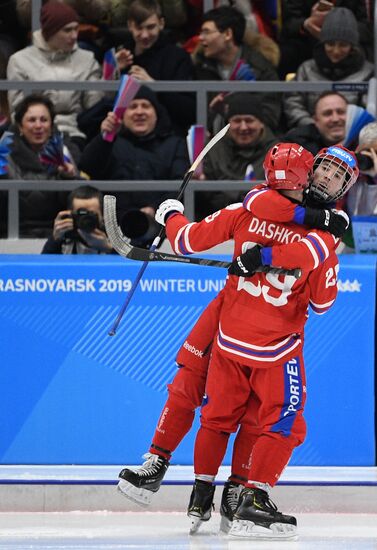 Универсиада-2019. Хоккей с мячом. Мужчины. Финал