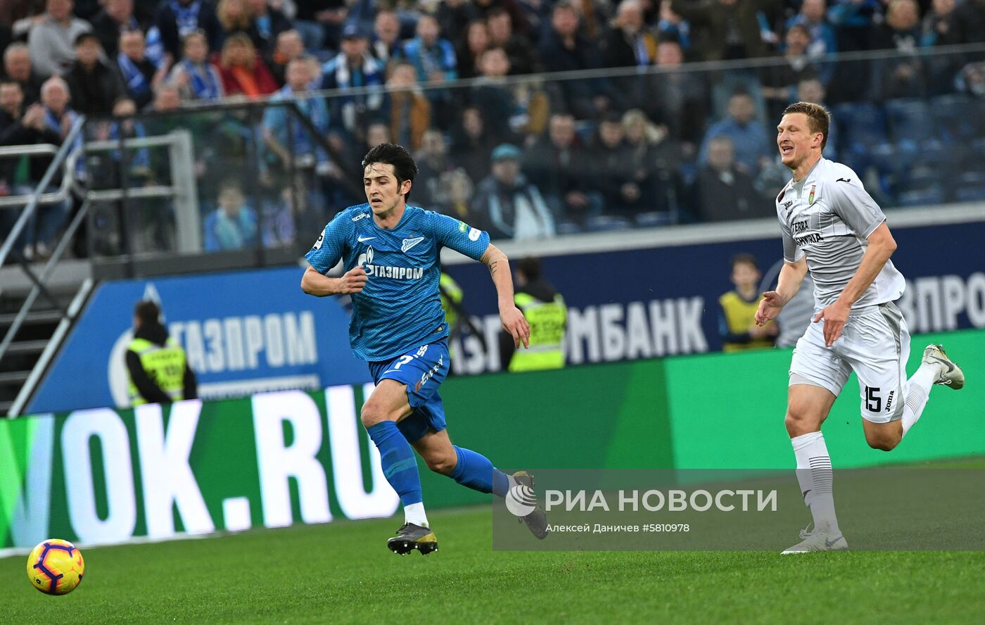 Футбол. РПЛ. Матч "Зенит" - "Уфа"