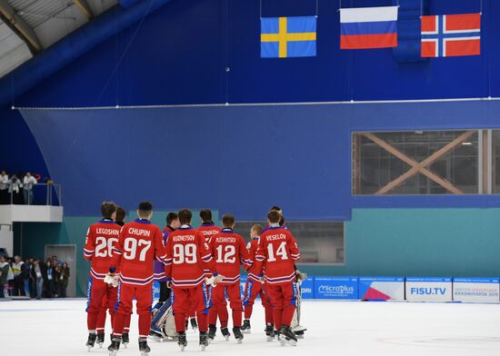 Универсиада-2019. Хоккей с мячом. Мужчины. Финал