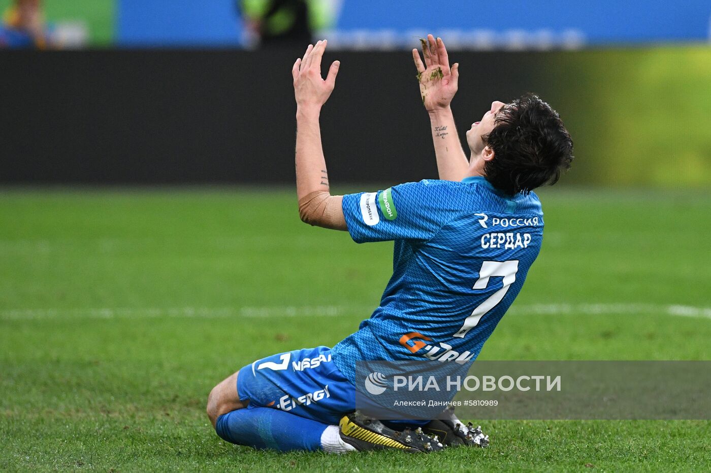 Футбол. РПЛ. Матч "Зенит" - "Уфа"