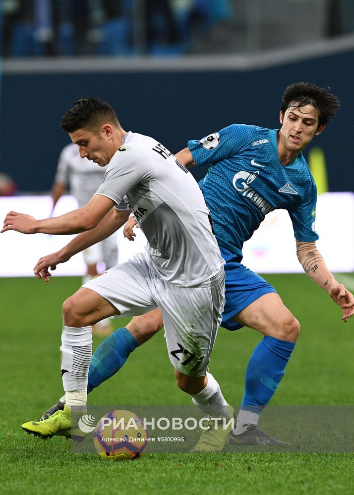 Футбол. РПЛ. Матч "Зенит" - "Уфа"