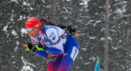 Биатлон. Чемпионат мира. Женщины. Гонка преследования