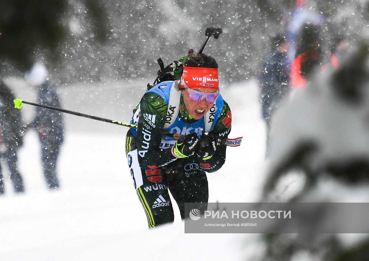 Биатлон. Чемпионат мира. Женщины. Гонка преследования