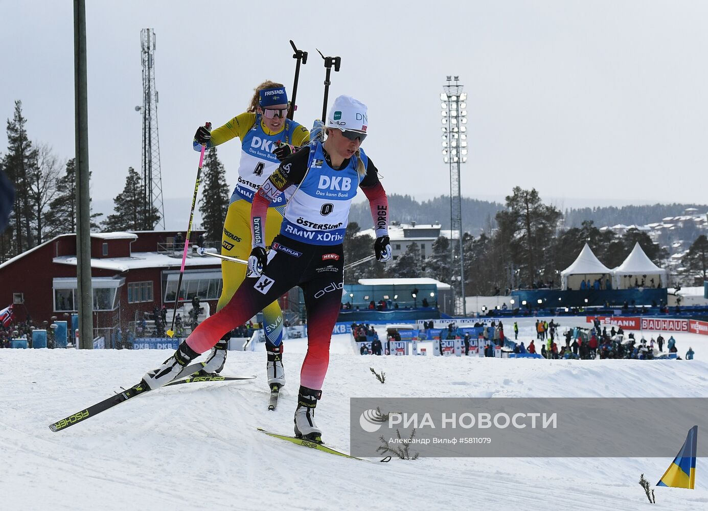 Биатлон. Чемпионат мира. Женщины. Гонка преследования