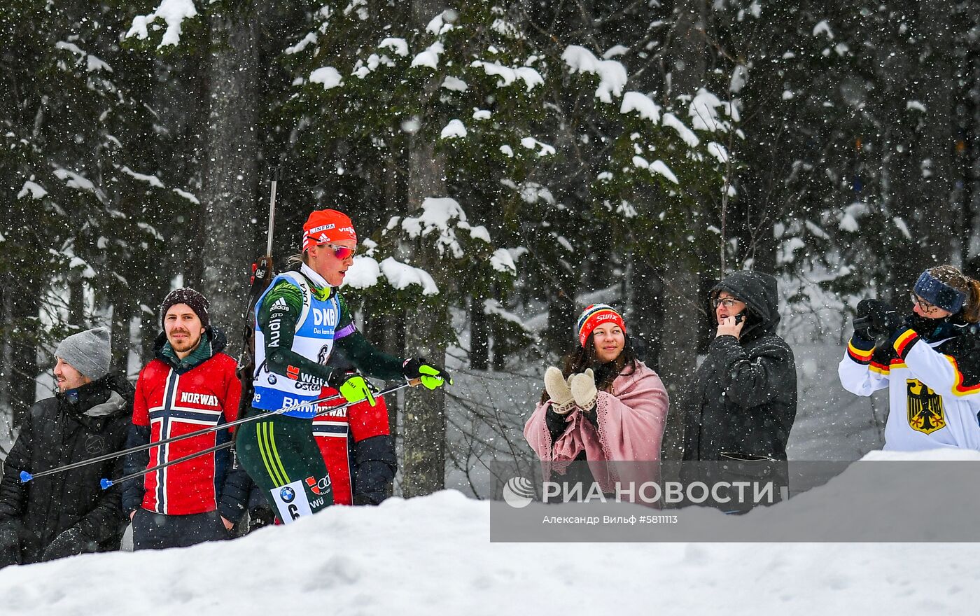 Биатлон. Чемпионат мира. Женщины. Гонка преследования