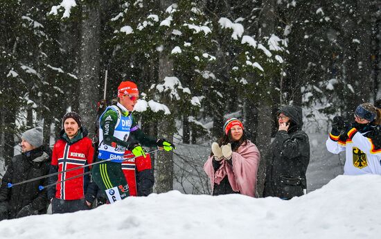 Биатлон. Чемпионат мира. Женщины. Гонка преследования