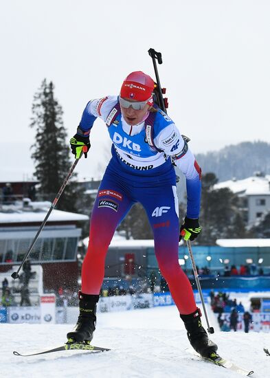 Биатлон. Чемпионат мира. Женщины. Гонка преследования