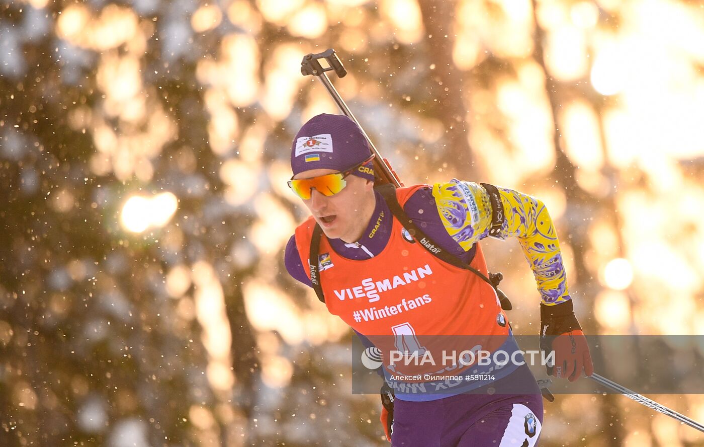 Биатлон. Чемпионат мира. Мужчины. Гонка преследования