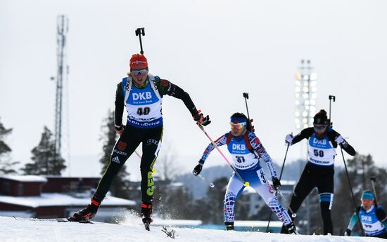 Биатлон. Чемпионат мира. Женщины. Гонка преследования