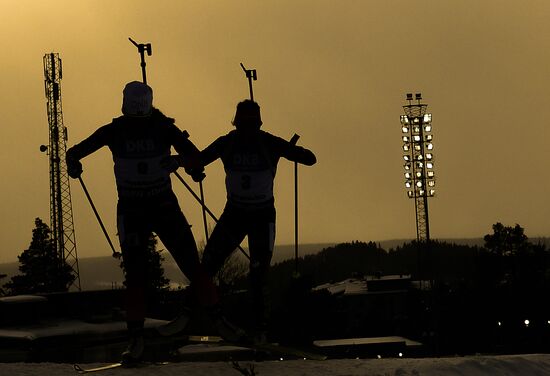 Биатлон. Чемпионат мира. Женщины. Гонка преследования