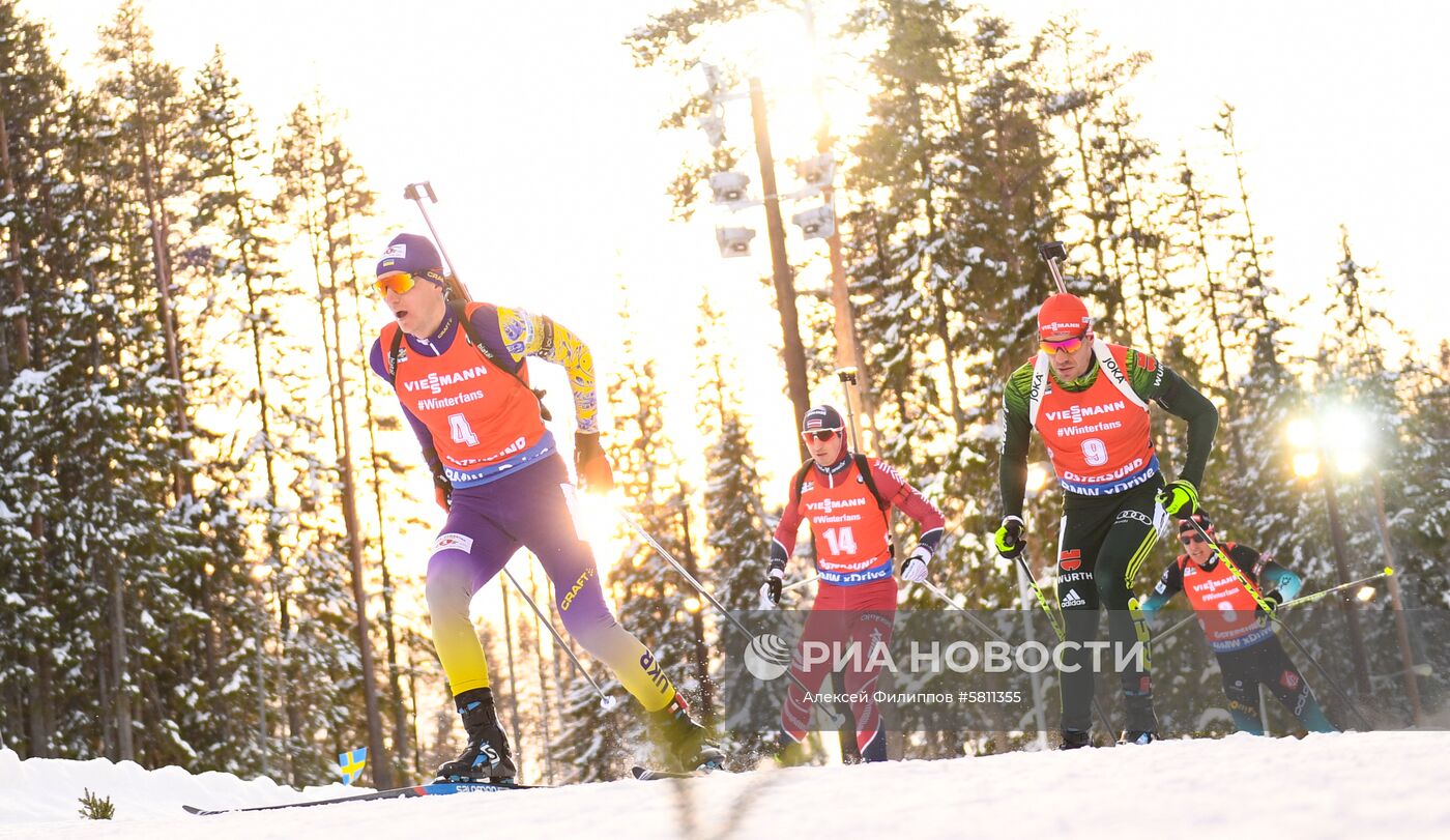 Биатлон. Чемпионат мира. Мужчины. Гонка преследования