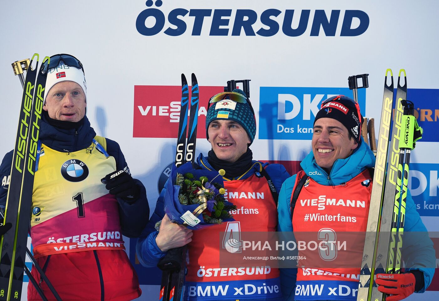 Биатлон. Чемпионат мира. Мужчины. Гонка преследования